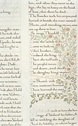 Fragment aus Die Geschichte der Ynglings